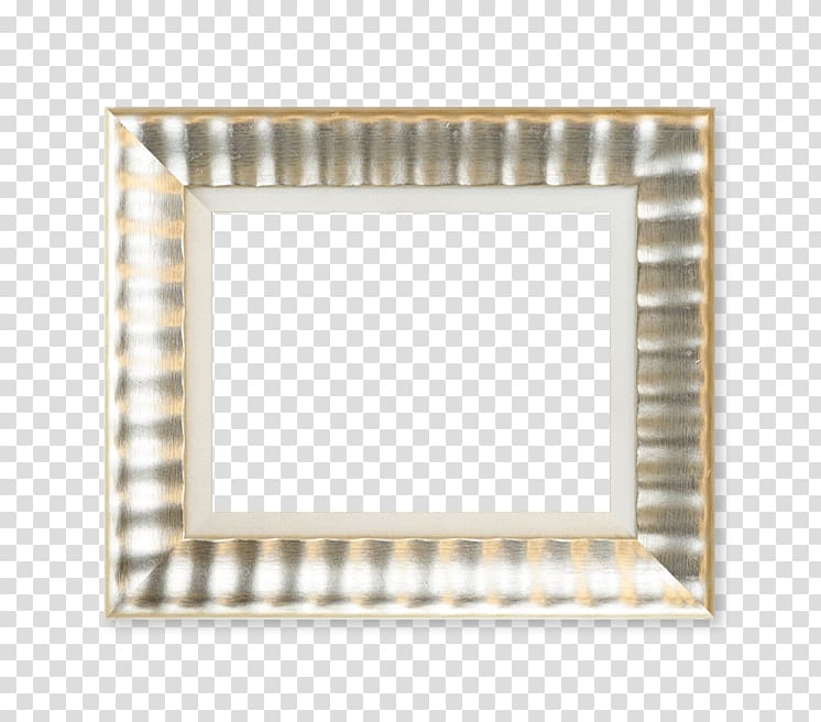 Frames Rectangle Pattern, silver wave transparent background PNG clipart