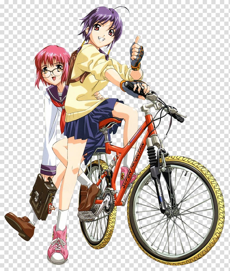 Road bicycle Cycling Hybrid bicycle Mangaka, cyclist transparent background PNG clipart