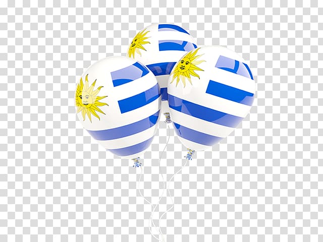 Balloon Flag of Uruguay, balloon transparent background PNG clipart