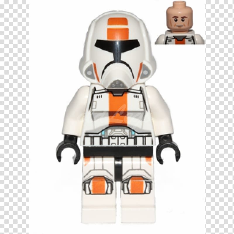 Lego minifigure Star Wars: The Clone Wars Clone trooper Figurine, star wars transparent background PNG clipart