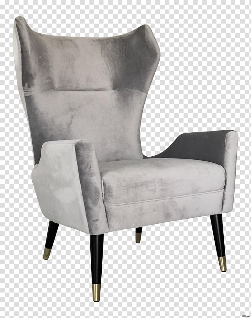 Club chair Wing chair Modern Chairs Living room, chair transparent background PNG clipart