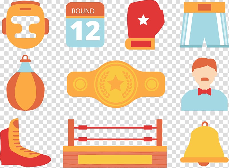 Boxing glove Combat, Fight boxing bag design transparent background PNG clipart