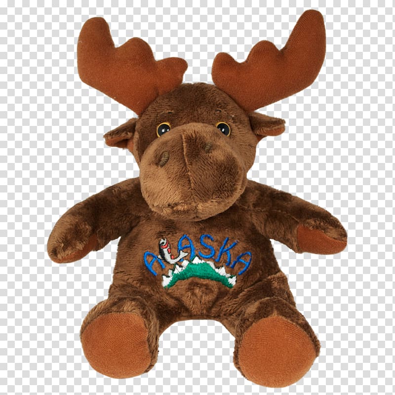 Reindeer Stuffed Animals & Cuddly Toys Moose Plush, Reindeer transparent background PNG clipart