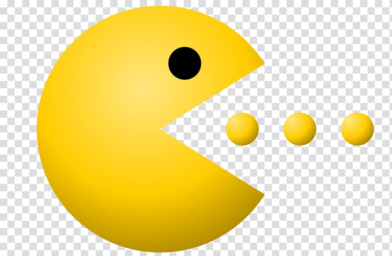 Pac-man illustration, Pacman Eating transparent background PNG clipart