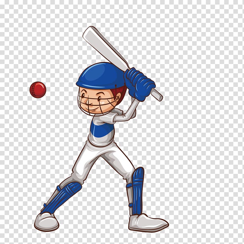 Cricket Drawing Sketch, Cartoon Boy Baseball transparent background PNG ...