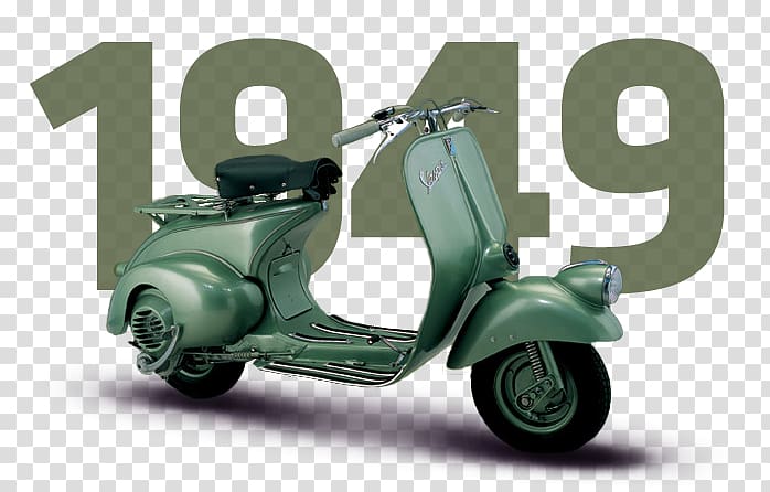 Scooter Piaggio Vespa Car Motorcycle, scooter transparent background PNG clipart
