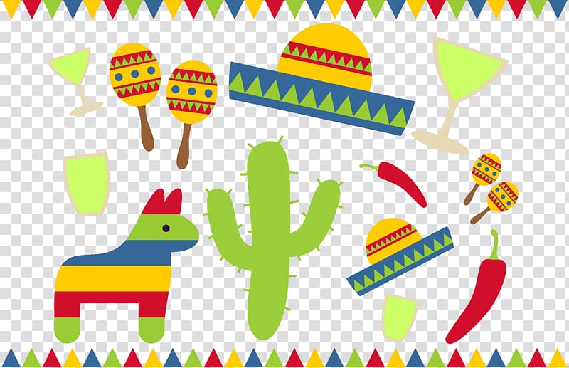 Cinco de Mayo , children learn painting transparent background PNG clipart