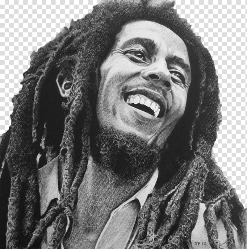 Bob Marley and the Wailers Drawing Reggae Sketch, bob marley transparent background PNG clipart