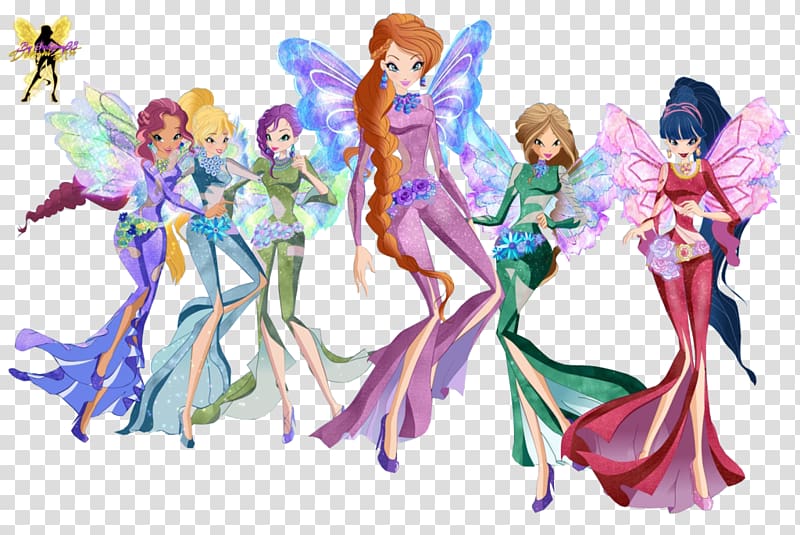 Musa Flora Bloom Tecna Winx Club, Season 2, flora transparent background PNG clipart