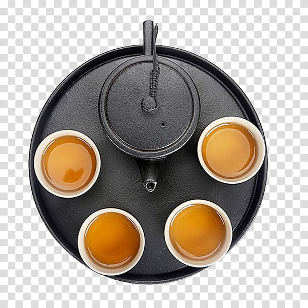 Black tea Coffee Teaware, Black tea in the tea transparent background PNG clipart