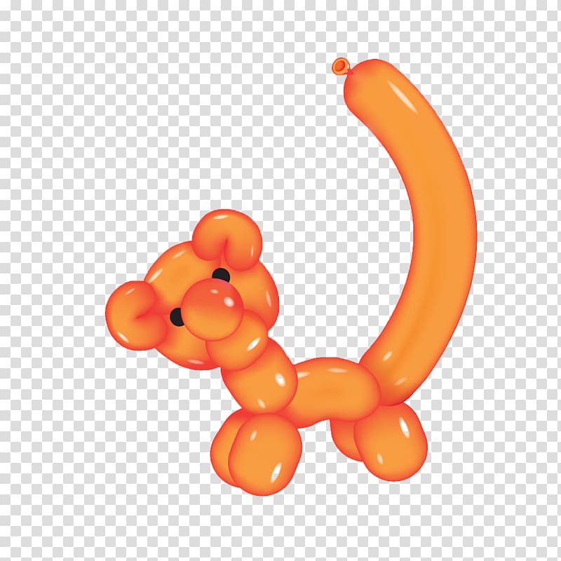 Balloon Dog Balloon modelling , Balloon dog material transparent background PNG clipart
