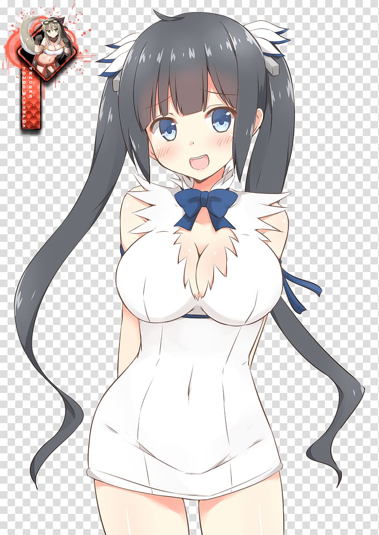Is It Wrong to Try to Pick Up Girls in a Dungeon? Rendering Anime Mangaka Art, Anime transparent background PNG clipart