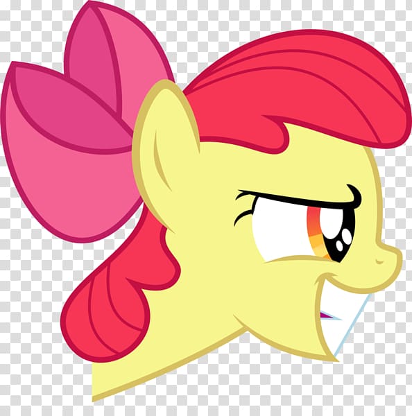 Pony Apple Bloom , horse transparent background PNG clipart