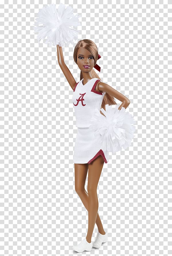 University of Alabama Barbie Doll Toy, barbie transparent background PNG clipart