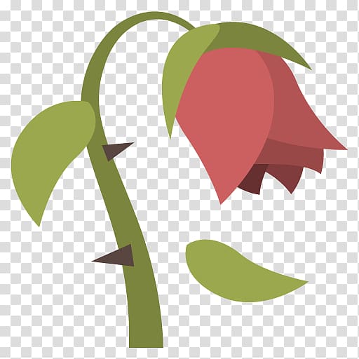 Flower Emoji Symbol , flower transparent background PNG clipart