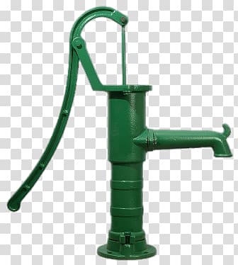green water pump, Green Cast Iron Water Pump transparent background PNG clipart