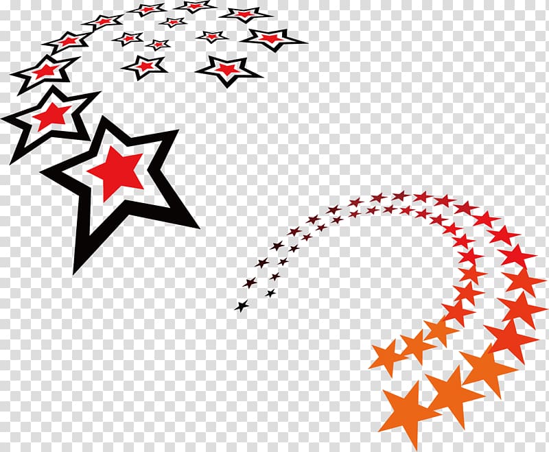 Pattern, star decoration material transparent background PNG clipart