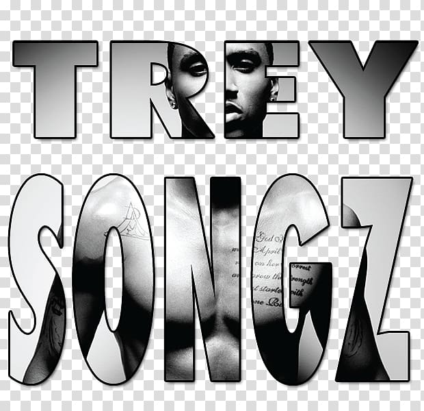Graphic design Monochrome Black and white, trey songz transparent background PNG clipart
