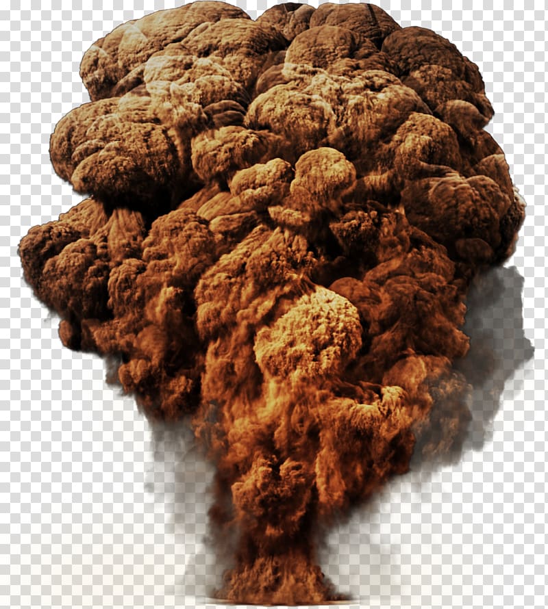 Mushroom cloud Icon, Nuclear explosion transparent background PNG clipart