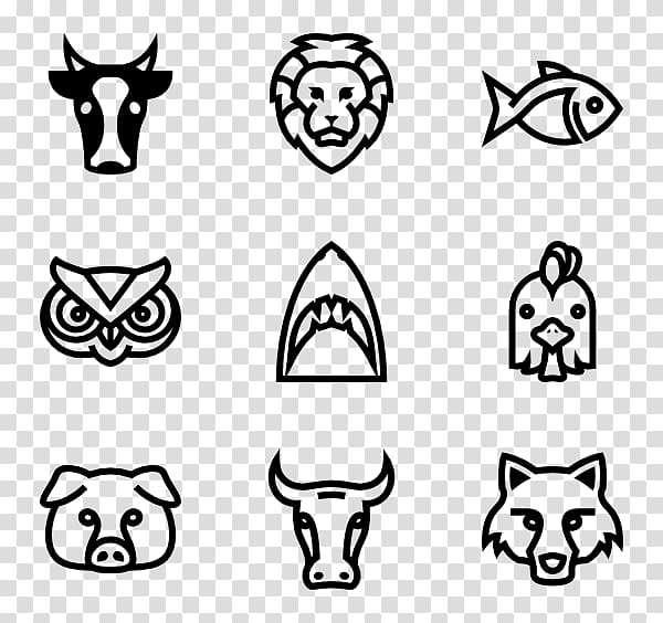 Computer Icons Desktop , funny animals transparent background PNG clipart