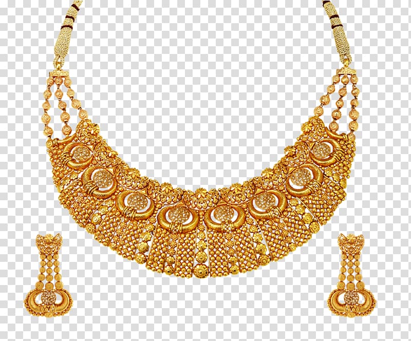 Necklace Earring Tanishq Jewellery, necklace transparent background PNG clipart