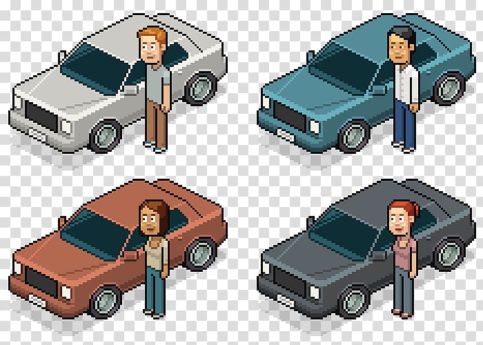 Compact car Vehicle United Arab Emirates, Isometric Graphics In Video Games And Pixel Art transparent background PNG clipart