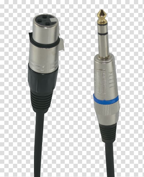 Electrical cable XLR connector Phone connector Balanced line RCA connector, XLR Connector transparent background PNG clipart