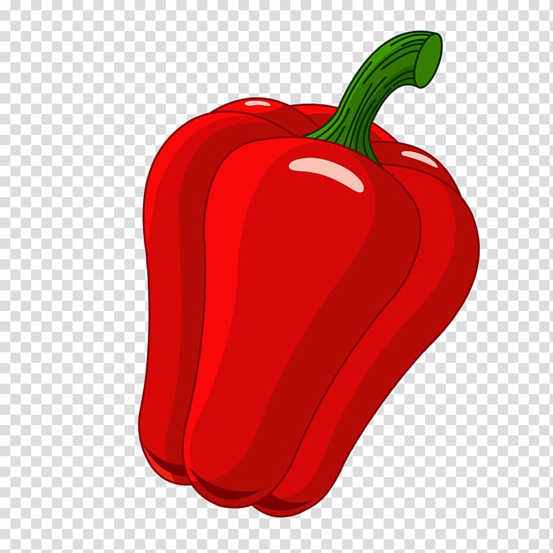 Chili pepper Bell pepper Cayenne pepper Pimiento, Red pepper transparent background PNG clipart