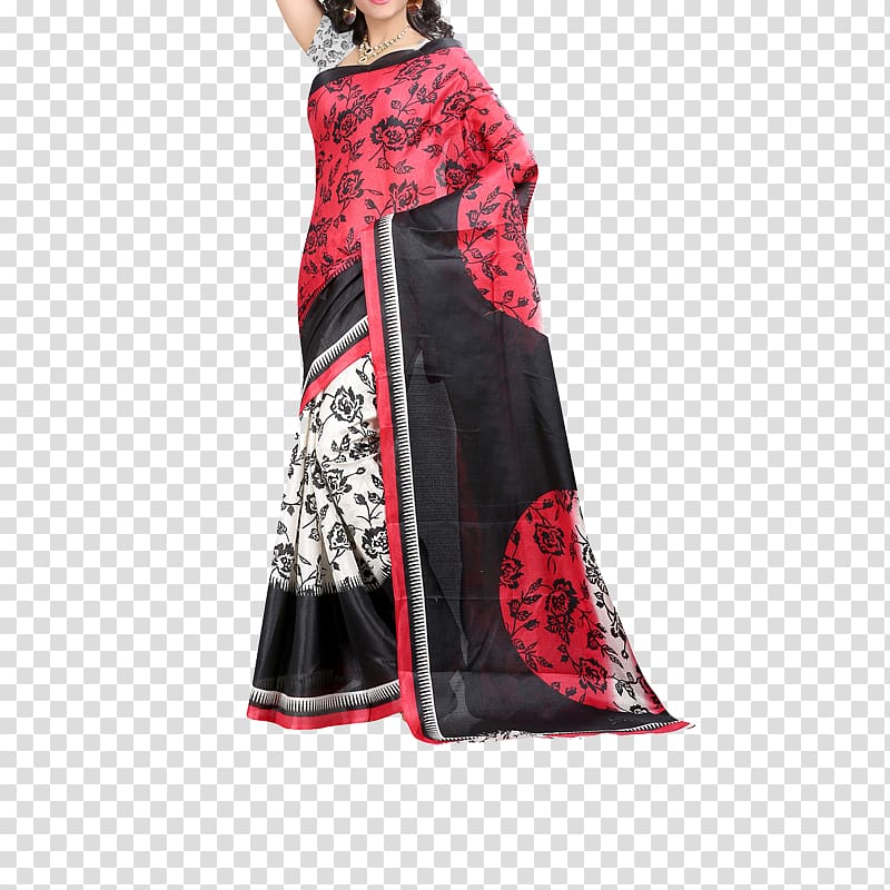 Bhagalpuri Silk Sari Blouse Red, others transparent background PNG clipart