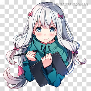 Sagiri from Eromanga-sensei (PNG, transparent background) I'm sure someone  can make this into a Meme. =) - anime girl post - Imgur