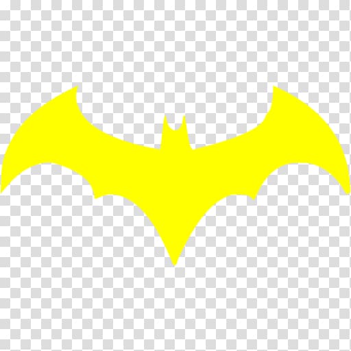 yellow batman logo, Logo Cartoon , batgirl transparent background PNG clipart