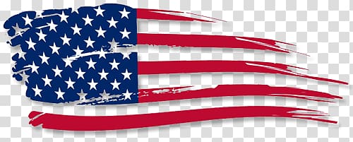 USA flag illustration, Scratch Mode American Flag transparent background PNG clipart