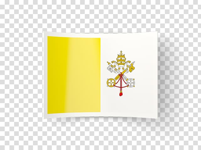 Flag of Vatican City Car National flag Yellow, flag vatiacn transparent background PNG clipart