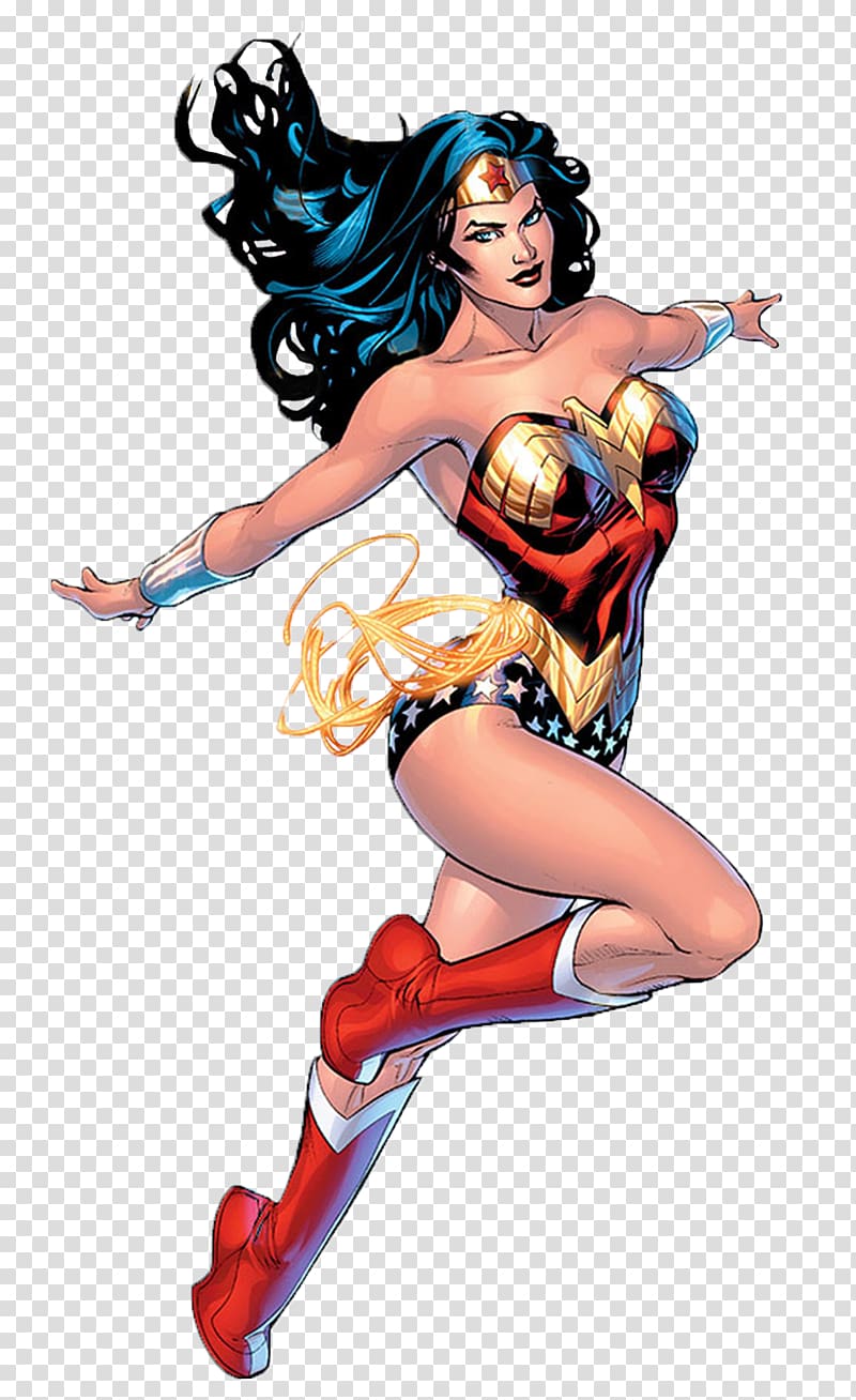 Wonder Woman illustration, Diana Prince Themyscira Comic book Comics Female, Wonder Woman transparent background PNG clipart