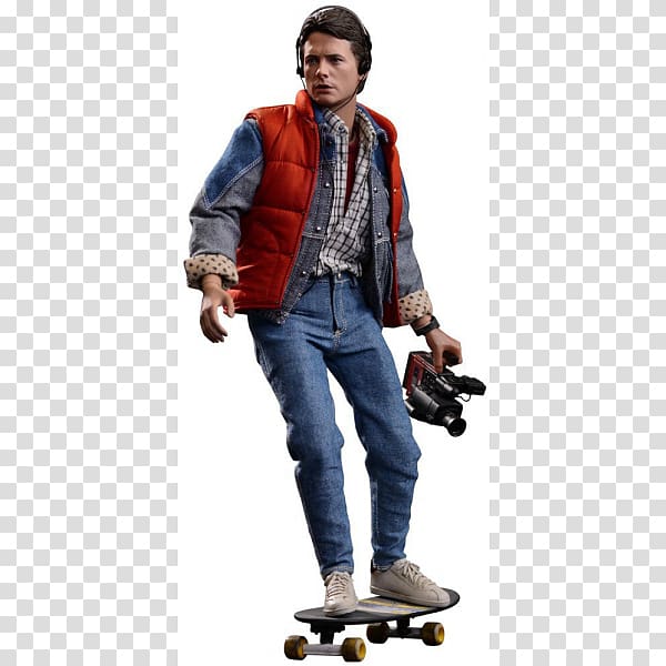 Marty McFly Hot Toys Limited Action & Toy Figures Back to the Future, Marty McFly transparent background PNG clipart