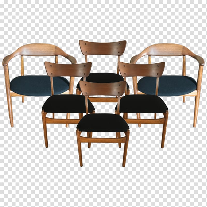 Chair Table Mid-century modern Furniture Randers, Danish Modern transparent background PNG clipart