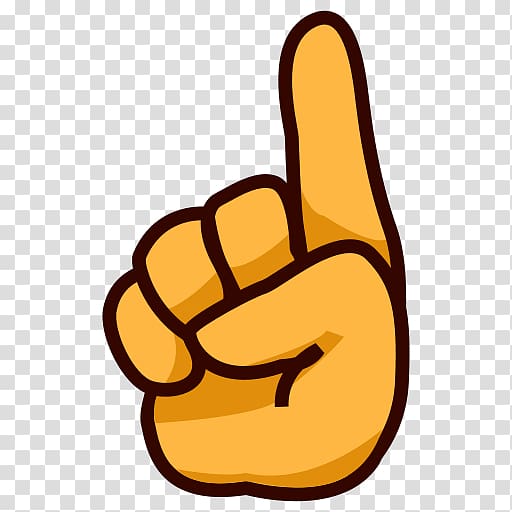 Emoji Thumb signal Sticker Gesture Mobile Phones, middle finger transparent background PNG clipart