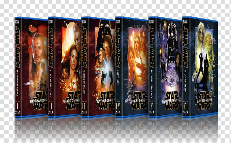 Blu-ray disc Star Wars original trilogy Box set Art, James T Kirk transparent background PNG clipart