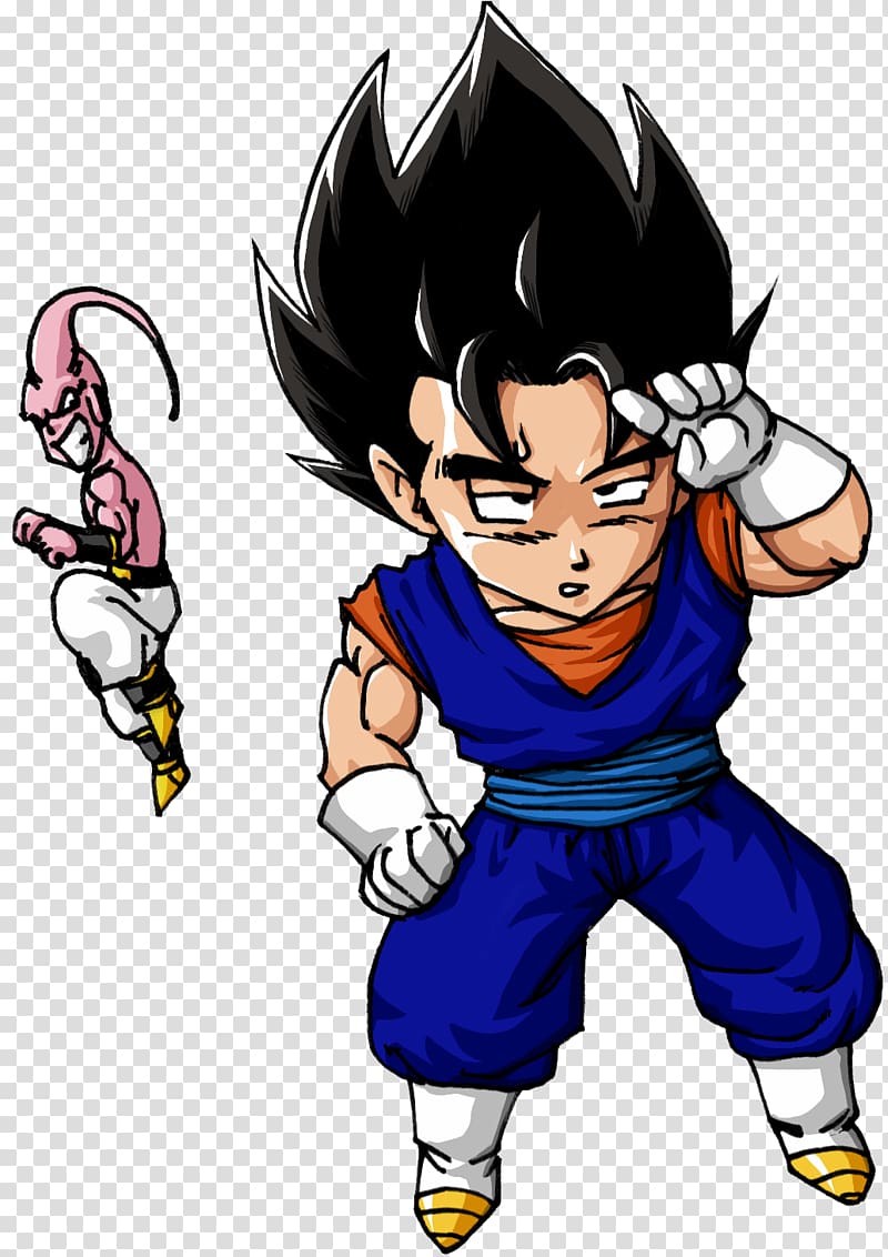 Goku Gohan Majin Buu Vegeta Goten, goku transparent background PNG clipart