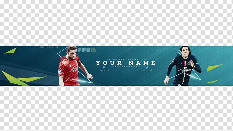 FIFA 16 FIFA 17 Banner YouTube FIFA Mobile, youtube transparent background PNG clipart
