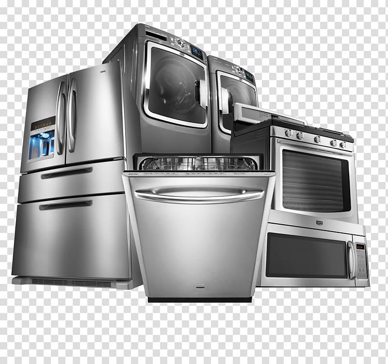 gray home appliances , Home appliance Washing Machines Refrigerator Cooking Ranges Kitchen, Home Appliances Latest Version 2018 transparent background PNG clipart
