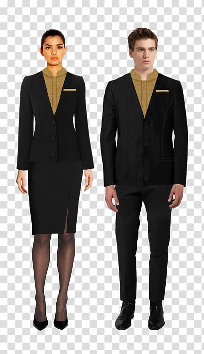 Front office Receptionist Uniform Housekeeping Clothing, Office manager transparent background PNG clipart