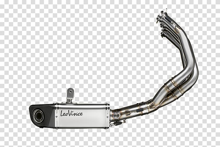 Exhaust system Yamaha Motor Company Yamaha YZF-R1 Yamaha XJ6 Motorcycle, Sae 304 Stainless Steel transparent background PNG clipart