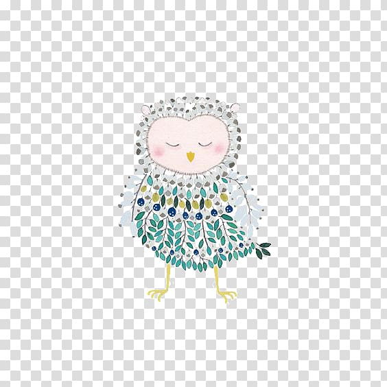 multicolored owl illustration, Owl Drawing Illustrator Illustration, owl transparent background PNG clipart