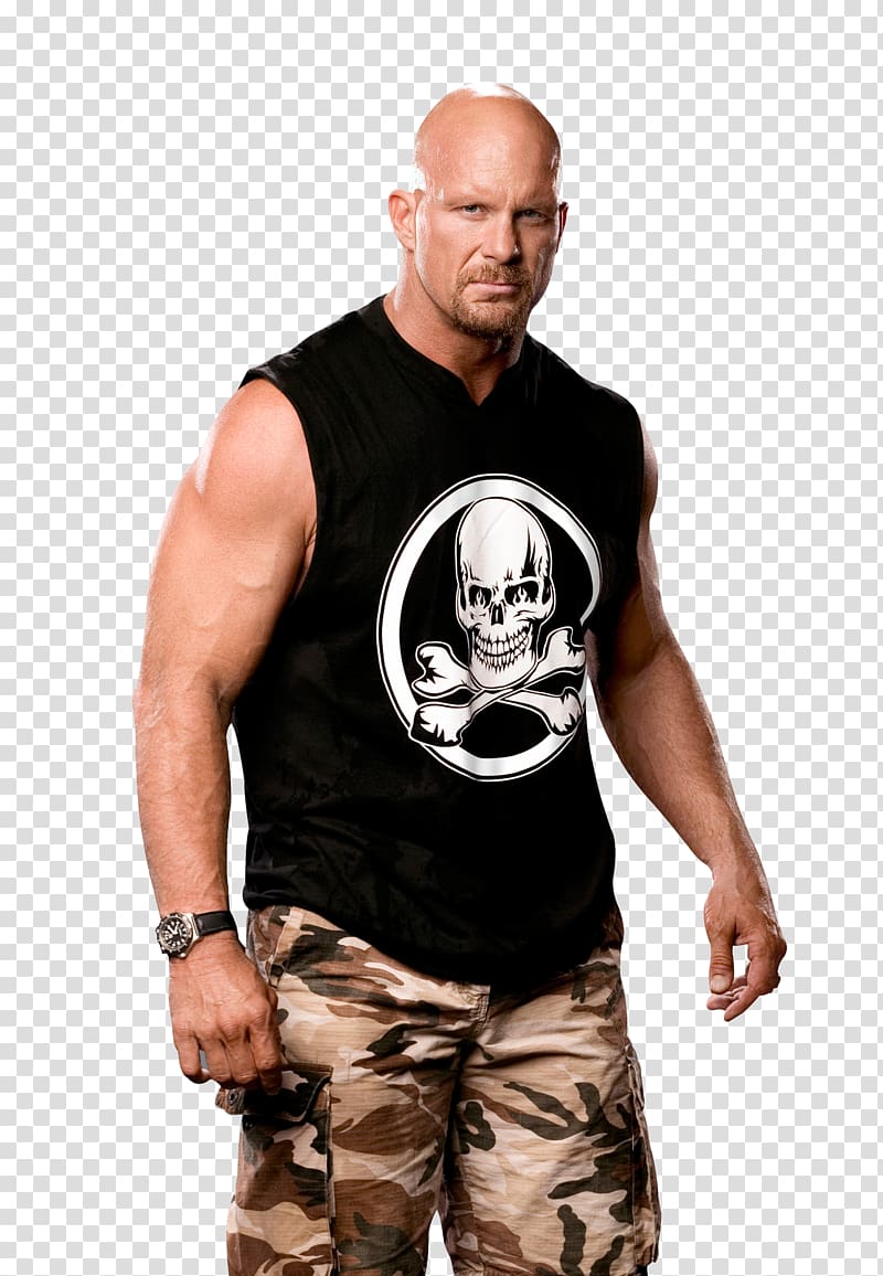 Stone Cold, Stone Cold Steve Austin T-shirt WWE, Stone Cold transparent background PNG clipart