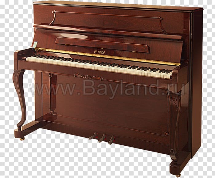 Upright piano Steinway & Sons Blüthner Musical Instruments, piano transparent background PNG clipart