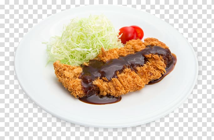 Menchi-katsu Tonkatsu Korokke Fried chicken Sukiyaki, pepper steak transparent background PNG clipart