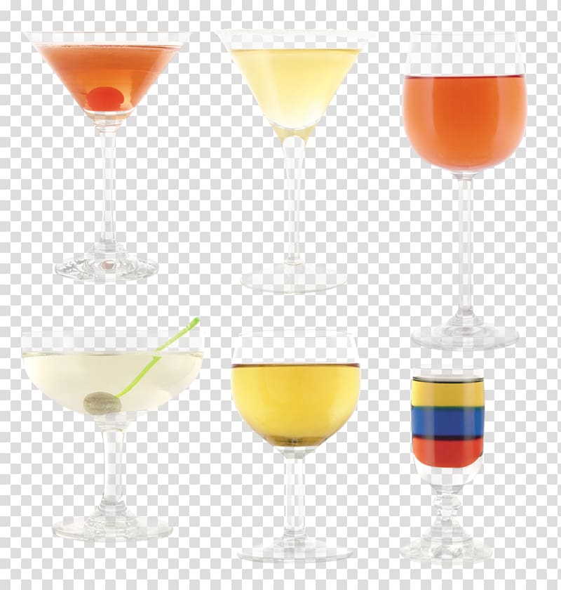 Cocktail garnish Wine glass Martini Wine cocktail Champagne Cocktail, cocktail transparent background PNG clipart