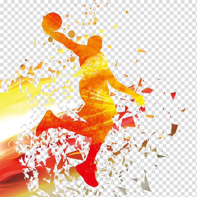 basketball player background, NBA Basketball , Basketball player silhouette transparent background PNG clipart
