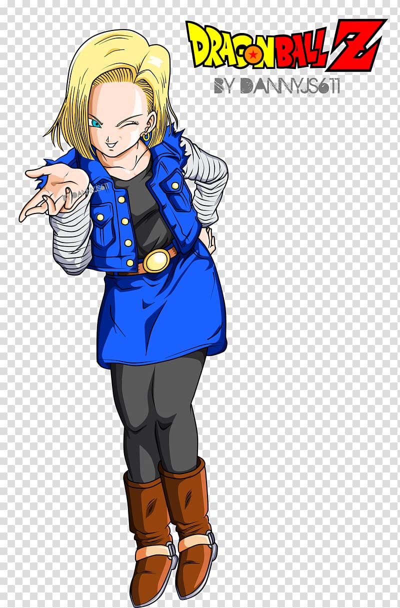 goku android 18 et couleur